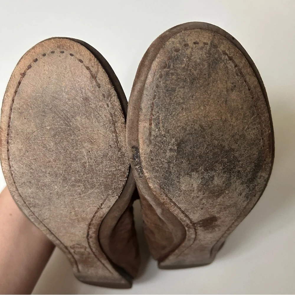 Tory Burch Leather Caroline Ballet Flats
